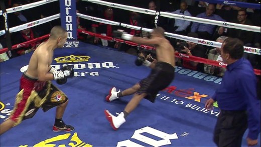 Javier Rodriguez lands vicious KO punch against Wesby