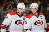 Eric Staal scores 300th career NHL goal