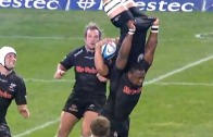 Amazing rugby play by Beast Mtawarira & Anton Bresler  (Throwback Thursday)