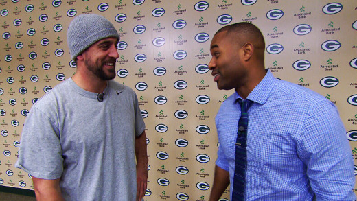 Cabbie interview with Aaron Rodgers (Part 1)