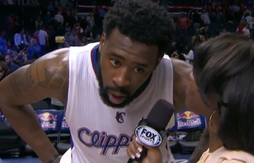 DeAndre Jordan doesn’t pay attention to interview questions