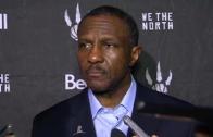 Dwayne Casey post game press conference after loss to Charlotte