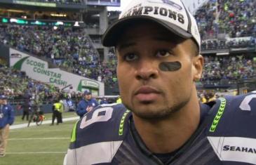 Earl Thomas post game interview – “We never gave up”