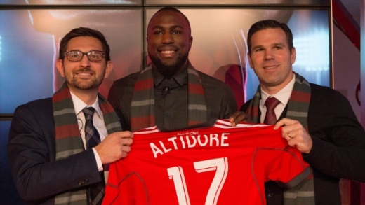 Toronto FC introduces Jozy Altidore (Press Conference)