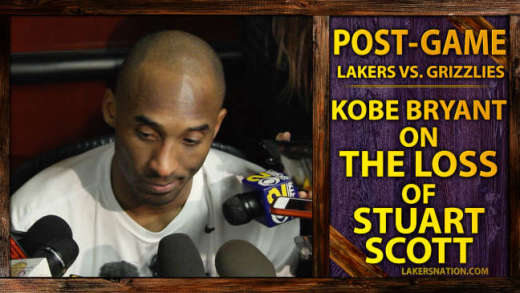 Kobe Bryant discusses Stuart Scott’s passing