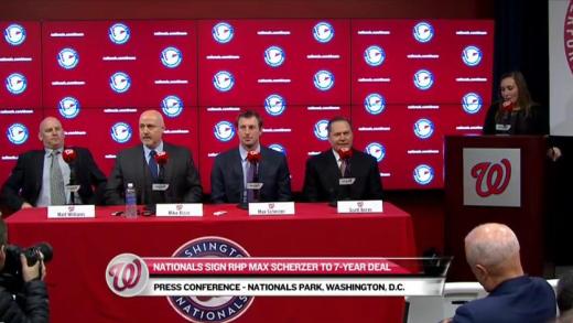 Washington Nationals introduce Max Scherzer (Press Conference)