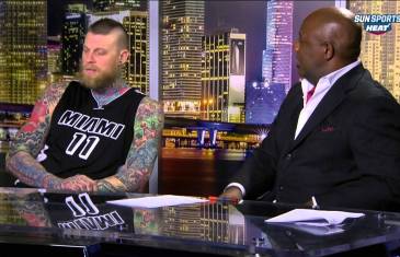 Awkward Interview: Chris Anderson on Miami Heat post game show