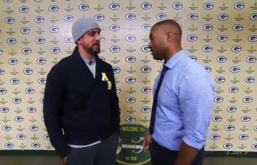 Cabbie interview with Aaron Rodgers (Part 2)