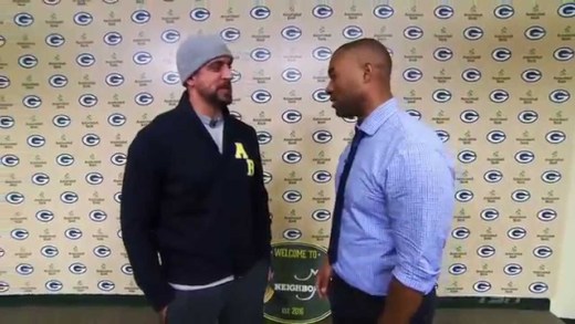 Cabbie interview with Aaron Rodgers (Part 2)