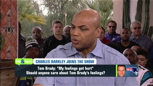 Charles Barkley weighs in on deflategate and Tom Brady’s feelings