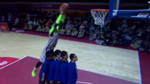 Epic fail: Missed dunk attempt during CBA’s dunk contest