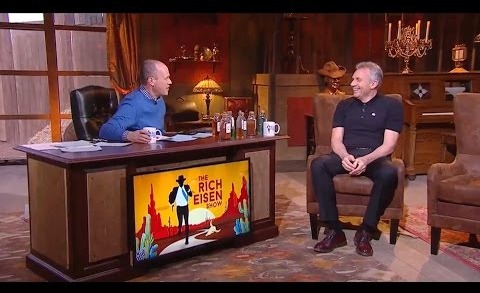 Hall of Fame QB Joe Montana with Rich Eisen