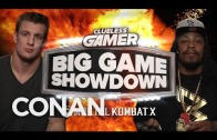 Marshawn Lynch & Rob Gronkowski play Mortal Kombat with Conan (Preview)