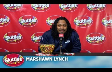 Marshawn Lynch Skittles press conference