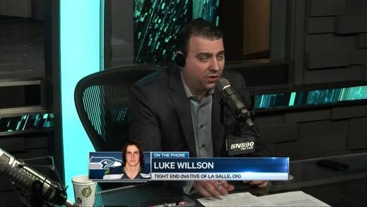 Seahawks TE Luke Wilson interview with Tim & Sid