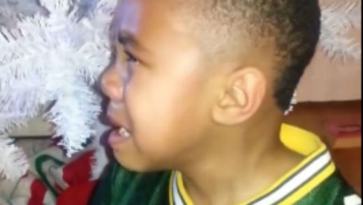 6 year old Packers fan devastated