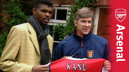 Arsenal signs legendary striker Nwankwo Kanu in 1999 (Throwback Thursday)