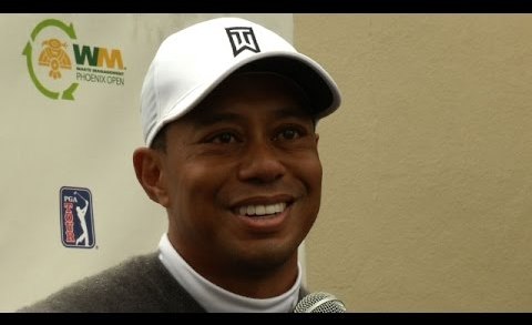 Tiger Woods misses cut in Phoenix and imitates Marshawn Lynch