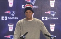 Tom Brady says he didn’t deflate any balls in press conference