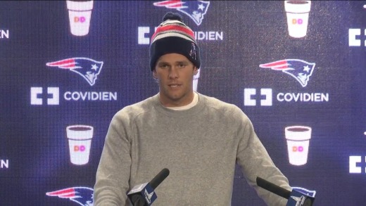 Tom Brady says he didn’t deflate any balls in press conference