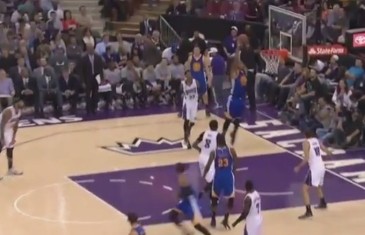 Wow: DeMarcus Cousins forgets to play defense on alley-oop pass
