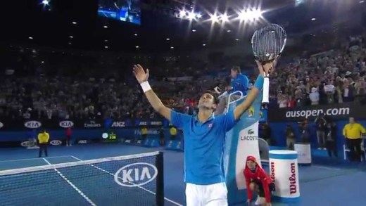 Andy Murray vs. Novak Djokovic in the 2015 Australian Open (Match Highlights)