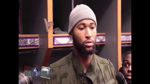 DeMarcus Cousins post game interview “How you gonna stop God’s plan?”