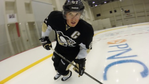 Dope: Sidney Crosby on ice with ‘GoPro’ camera