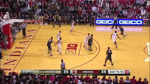 Dunk of the Year? Purdue’s Jon Octeus throws it down on Indiana’s Collin Hartman