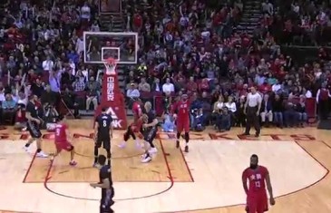 James Harden drops Ricky Rubio, hits a 3-pointer & does a shimmy