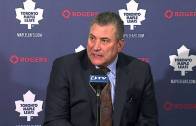Leafs coach Peter Horachek says his teams “give a sh*t meter needs to be higher”