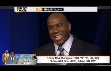 Magic Johnson talks Los Angeles Lakers & is critical of Jim Buss on ESPN First Take
