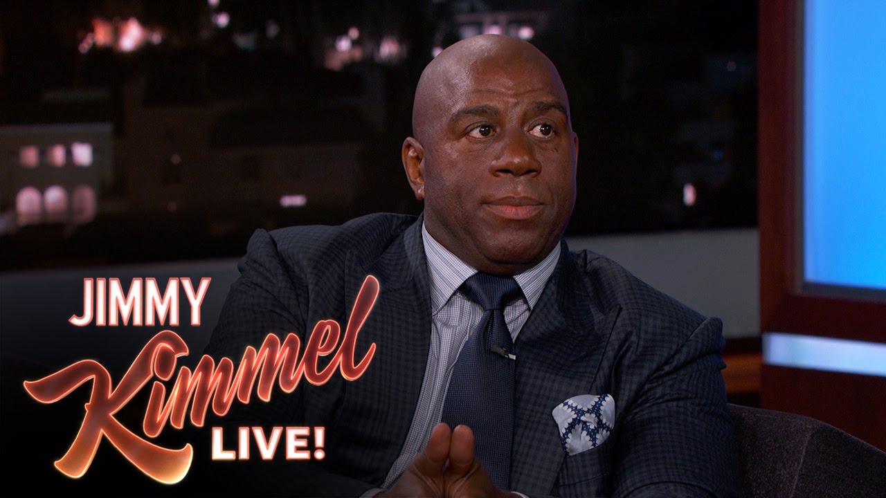 Magic Johnson's advice for the Los Angeles Lakers on Jimmy Kimmel