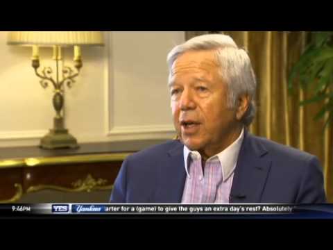 Robert Kraft speaks on his business decisions with the New England Patriots