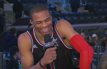 Russell Westbrook interview with Inside The NBA post All-Star game