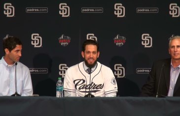 San Diego Padres introduce James Shields (Press Conference)
