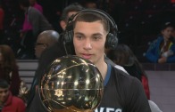 Zach LaVine post dunk contest interview on NBA TV