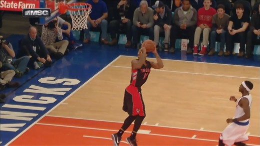 DeMar DeRozan attempts 360 dunk on breakaway & fails