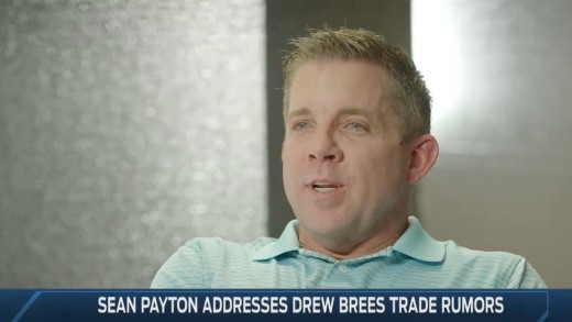 Sean Payton addresses Drew Brees trade rumors