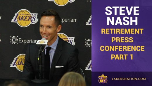 Steve Nash retirement press conference (Part 1)