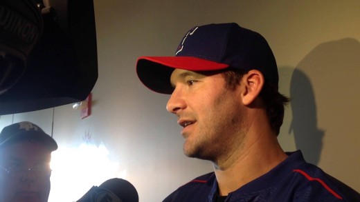 Tony Romo speaks on the loss of DeMarco Murray from Texas Rangers camp