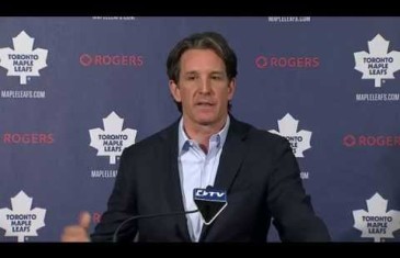 Brendan Shanahan press conference on Maple Leafs changes