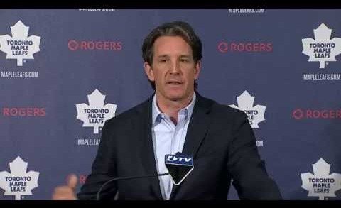 Brendan Shanahan press conference on Maple Leafs changes