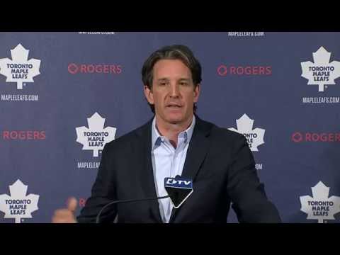Brendan Shanahan press conference on Maple Leafs changes