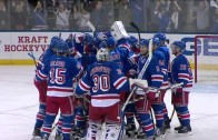 Carl Hagelin scores OT winner to clinch series for the Rangers