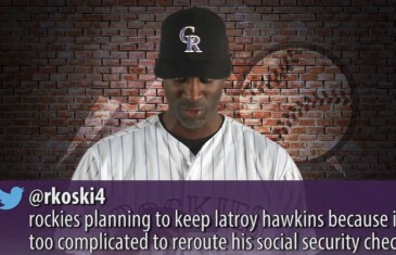 Colorado Rockies players read mean Tweets