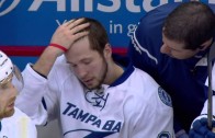 Detroit’s Niklas Kronwall blows up Nikita Kucherov