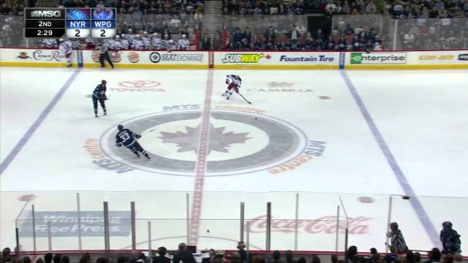 Dustin Byfuglien’s vicious cross check on J.T. Miller