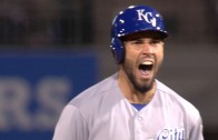 Eric Hosmer smokes RBI double for lead in the 13th