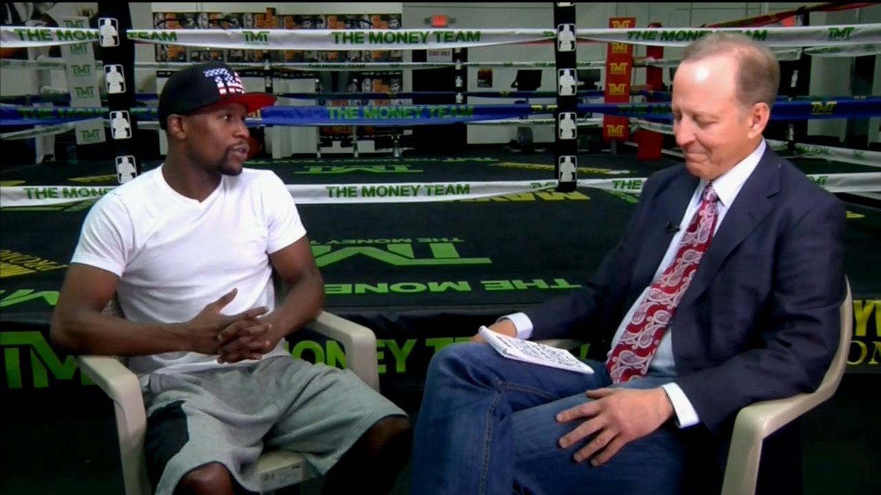 Floyd Mayweather talks Pacquiao fight with Jim Gray